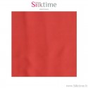 Habutai fabric, 100% silk, coral red