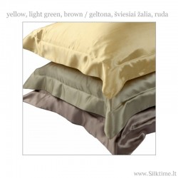 Pillow cases from charmeuse silk