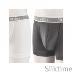 Silktime men's knitted boxer briefs, thin