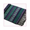 Silk velour shawl