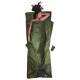 COCOON silk sleeping bag liner TravelSheet dark olive green