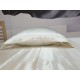 Natural silk pillow cases PURE WHITE