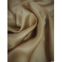 Fabric, silk charmeuse, light brown, 22 mm