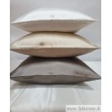 22 momme mulberry silk pillowcases with inside flap at the opening.