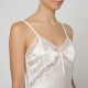 Silk nightgown with lace LISA pura seta