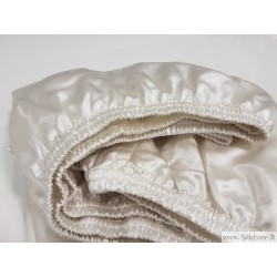 Fitted sheets from charmeuse silk