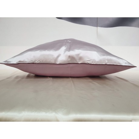 65x65 cm šilko užvalkalai pagalvėms HELIOS mauve, Mulberry šilkas