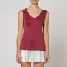 Silk Jersey Top PETRA with wide shoulder straps