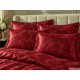 Silk bedding set „Silk Nouveau Burgundy“